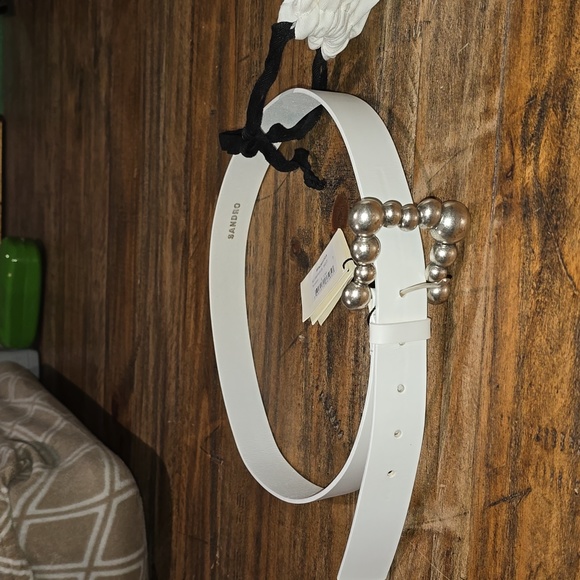 Sandro BUBBLE BELT BLANC - Picture 2 of 7